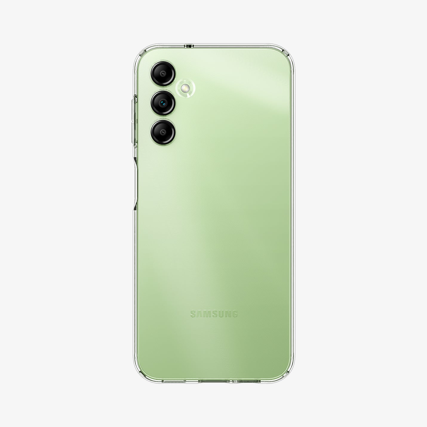 ACS05849 - Galaxy A14 5G (NA) Case Liquid Crystal in Crystal Clear showing the back