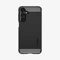 ACS08891 - Galaxy A16 5G Case Rugged Armor in Matte Black showing the back