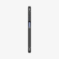 ACS06831 - Galaxy A25 5G Case Rugged Armor in Matte Black showing the side with side buttons