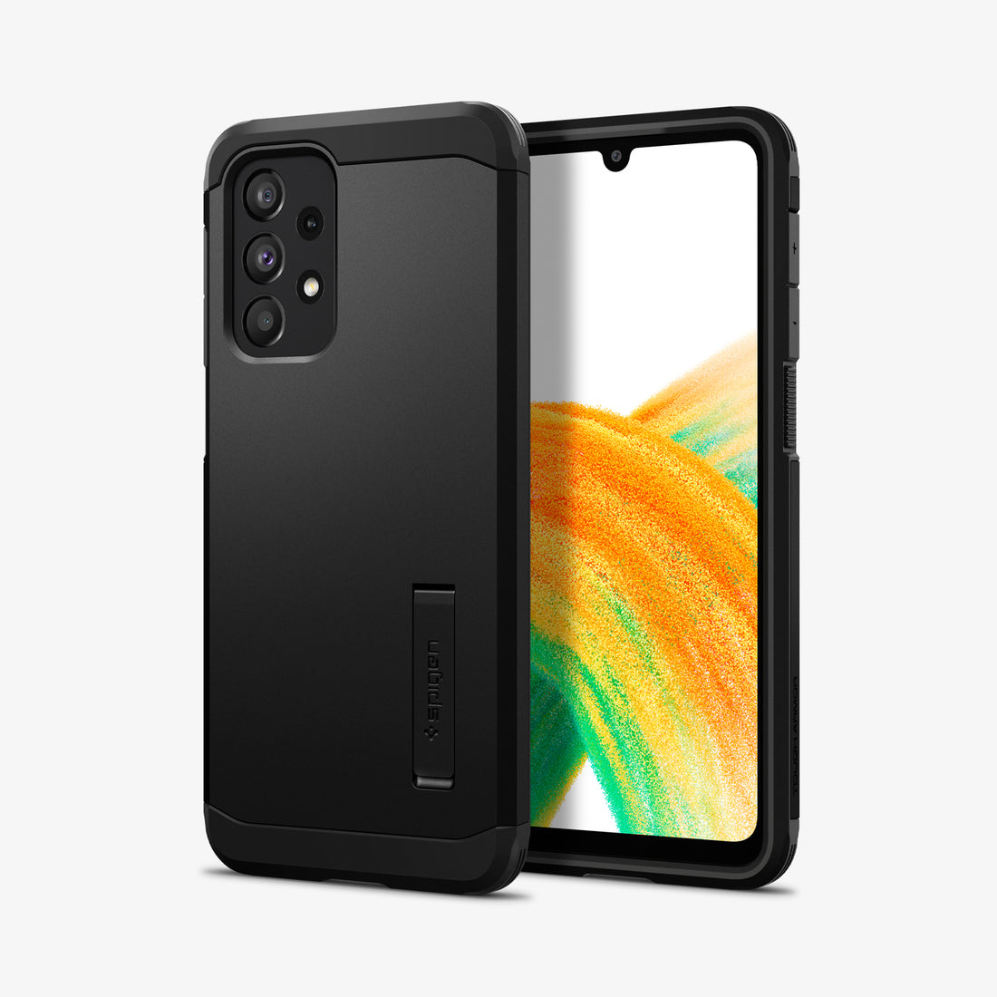 ACS09294 - Galaxy A56 5G Case Tough Armor in Black showing the back