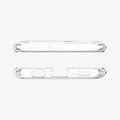 ACS00564 - Galaxy A51 Case Liquid Crystal in Crystal Clear showing the top and bottom