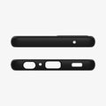 ACS02315 - Galaxy A52 Case Rugged Armor in Matte Black showing the top and bottom