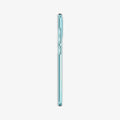ACS00566 - Galaxy A71 Case Liquid Crystal in Crystal Clear showing the side with side buttons