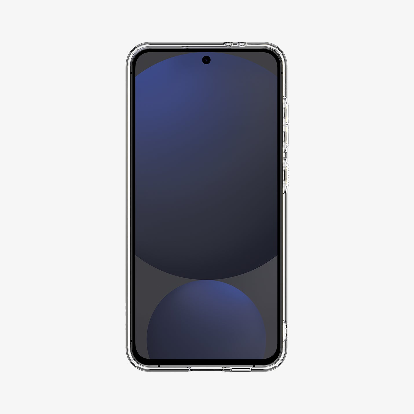ACS08564 - Galaxy S24 FE Case Slim Armor Essential in Crystal Clear showing the front