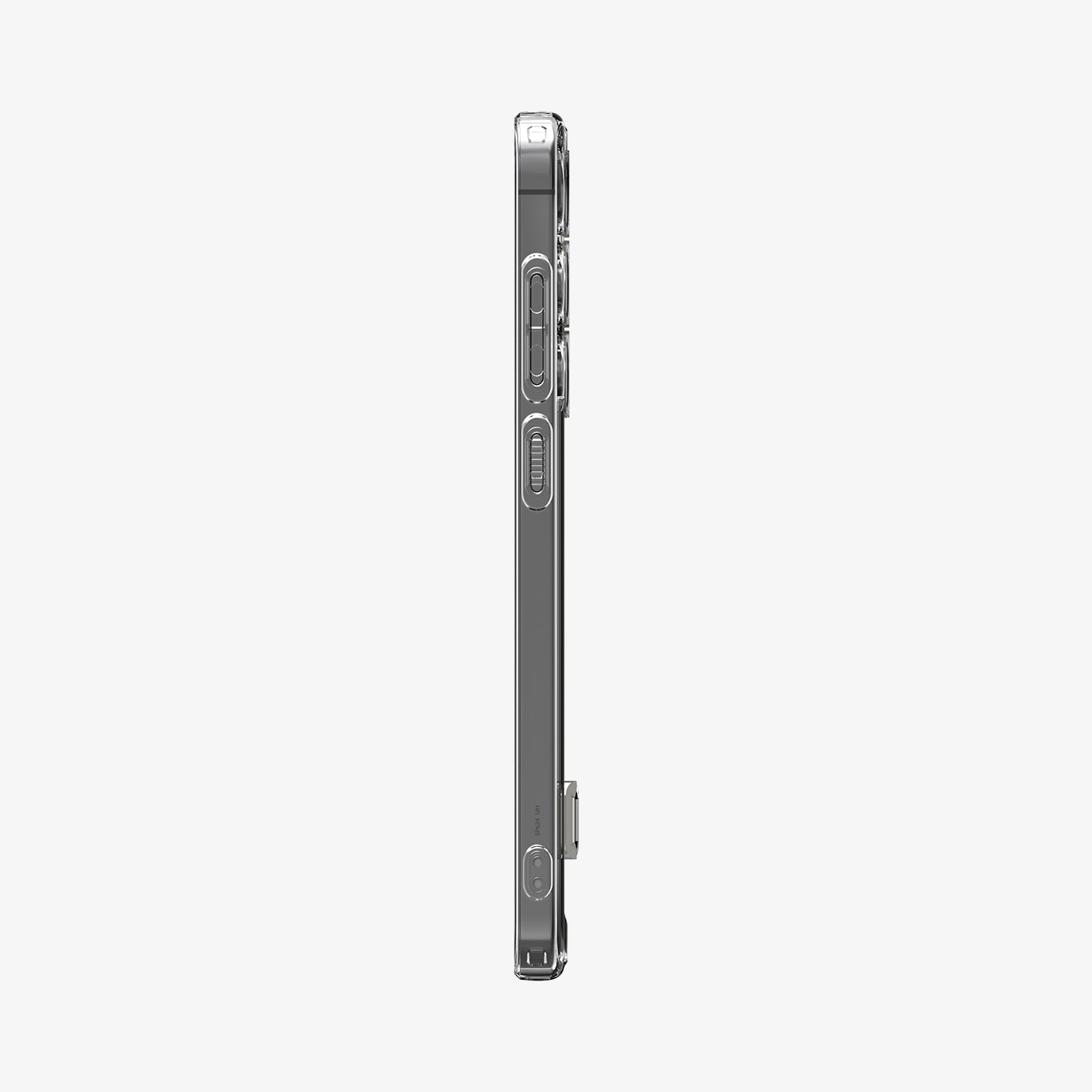 ACS08564 - Galaxy S24 FE Case Slim Armor Essential in Crystal Clear showing the side