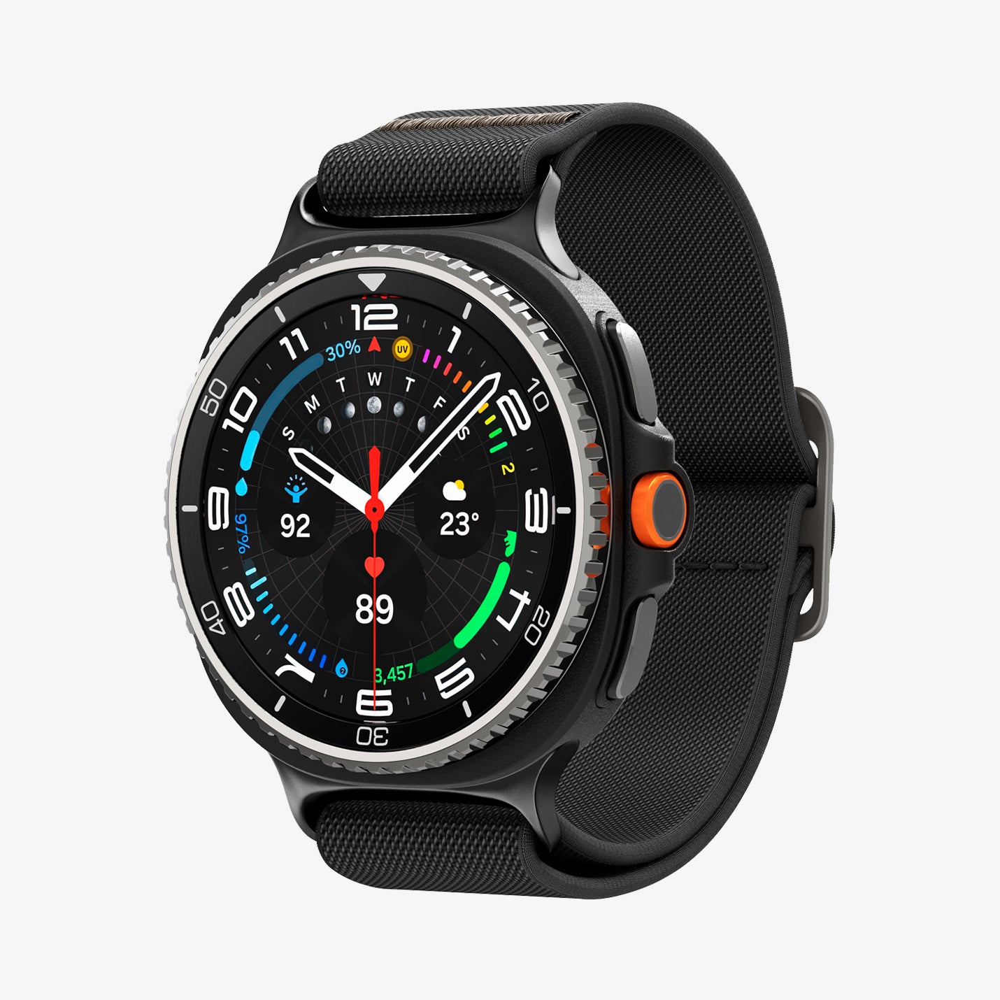 AMP10117 - Galaxy Watch 8 Series Lite Fit Band the front and partial inside of band