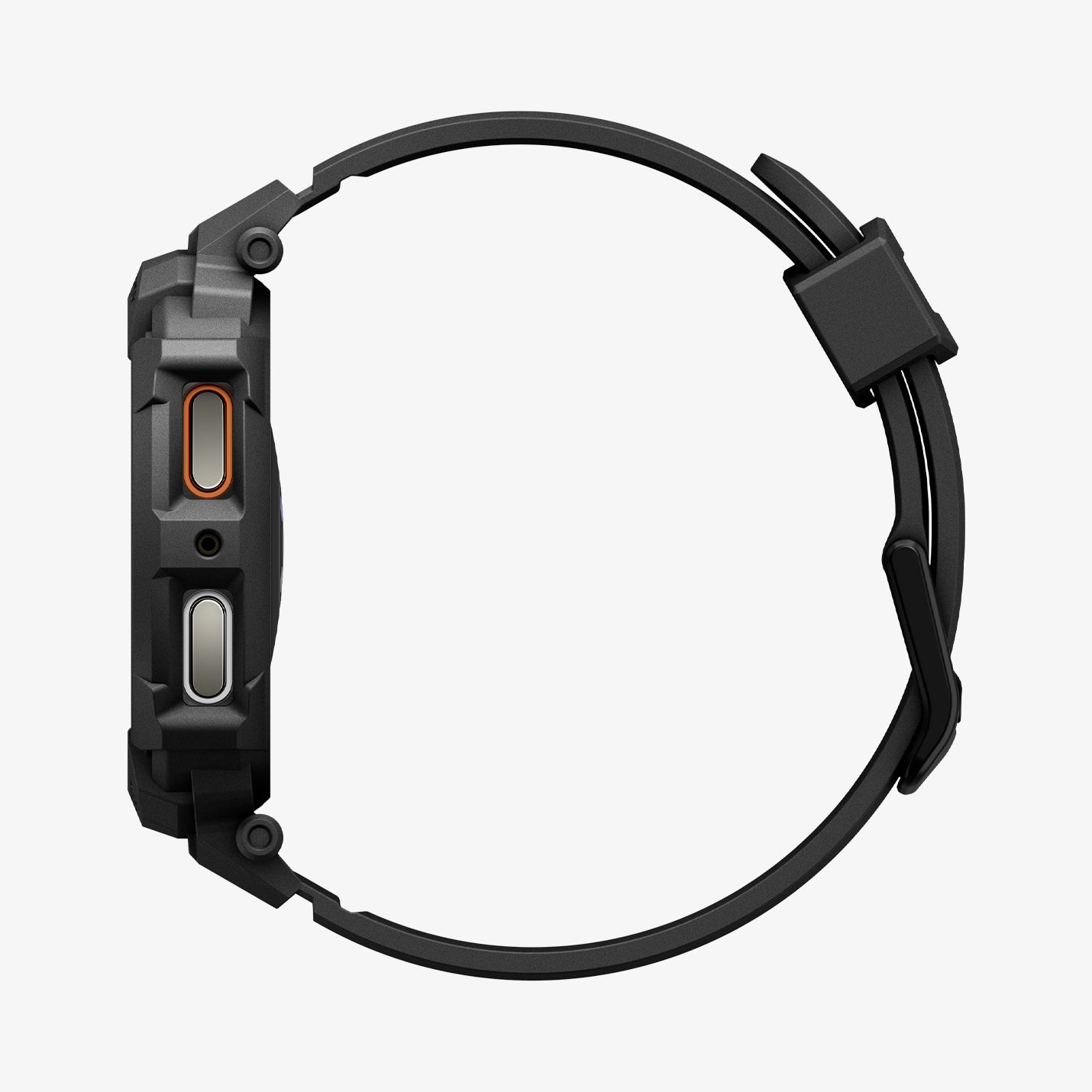 ACS10007 - Galaxy Watch 8 Rugged Armor Pro showing the side