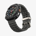 ACS09841 - Galaxy Watch 8 46mm Liquid Air showing the front, partial sides, inner side and bottom