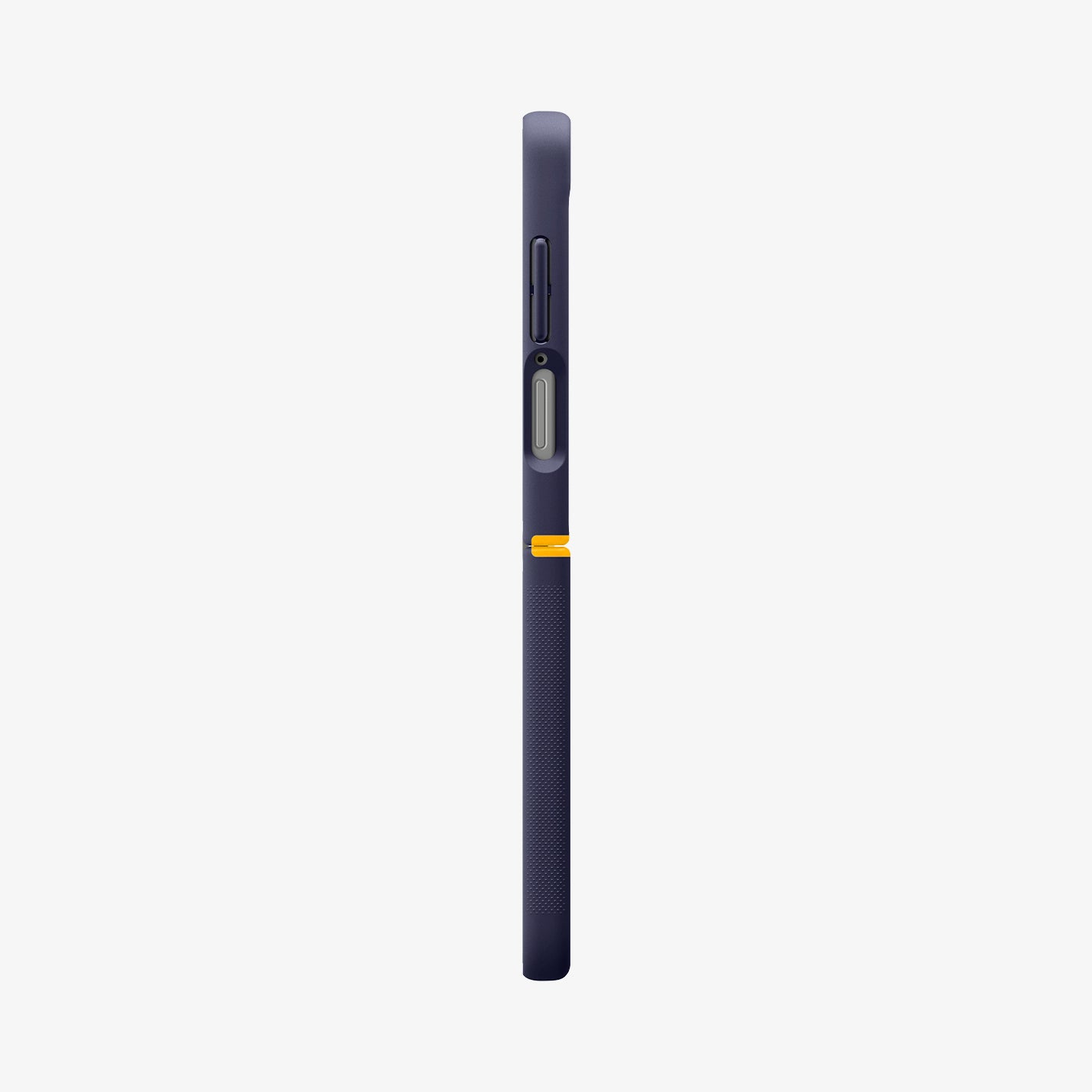 ACS09563 - Galaxy Z Flip 7 Case Nano Pop (MagFit) in blueberry navy showing the side