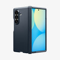 ACS09550 - Galaxy Z Fold 7 Tough Armor Pro (MagFit) in metal slate showing the back, hinge and front, partially folded