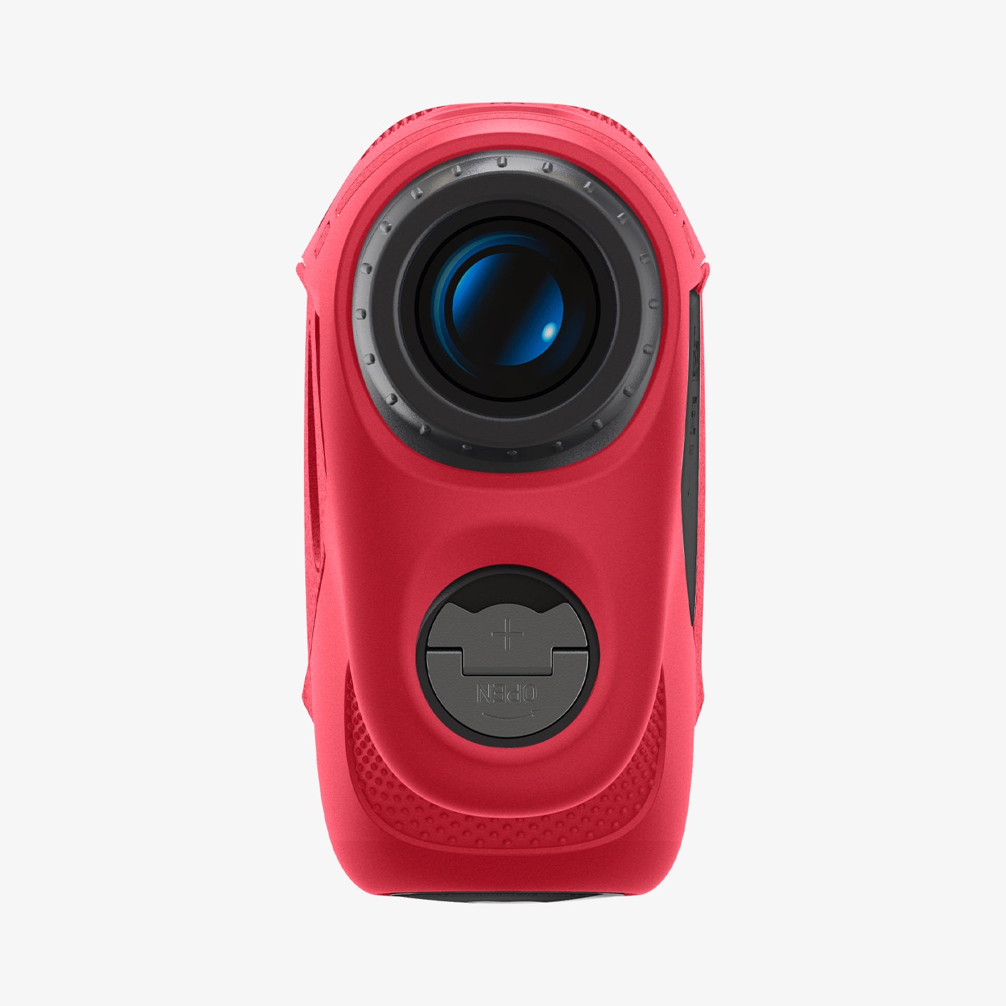 ACS07050 - Bushnell Tour V6 Shift Rangefinder Case Silicone Fit AirTag in red showing the back