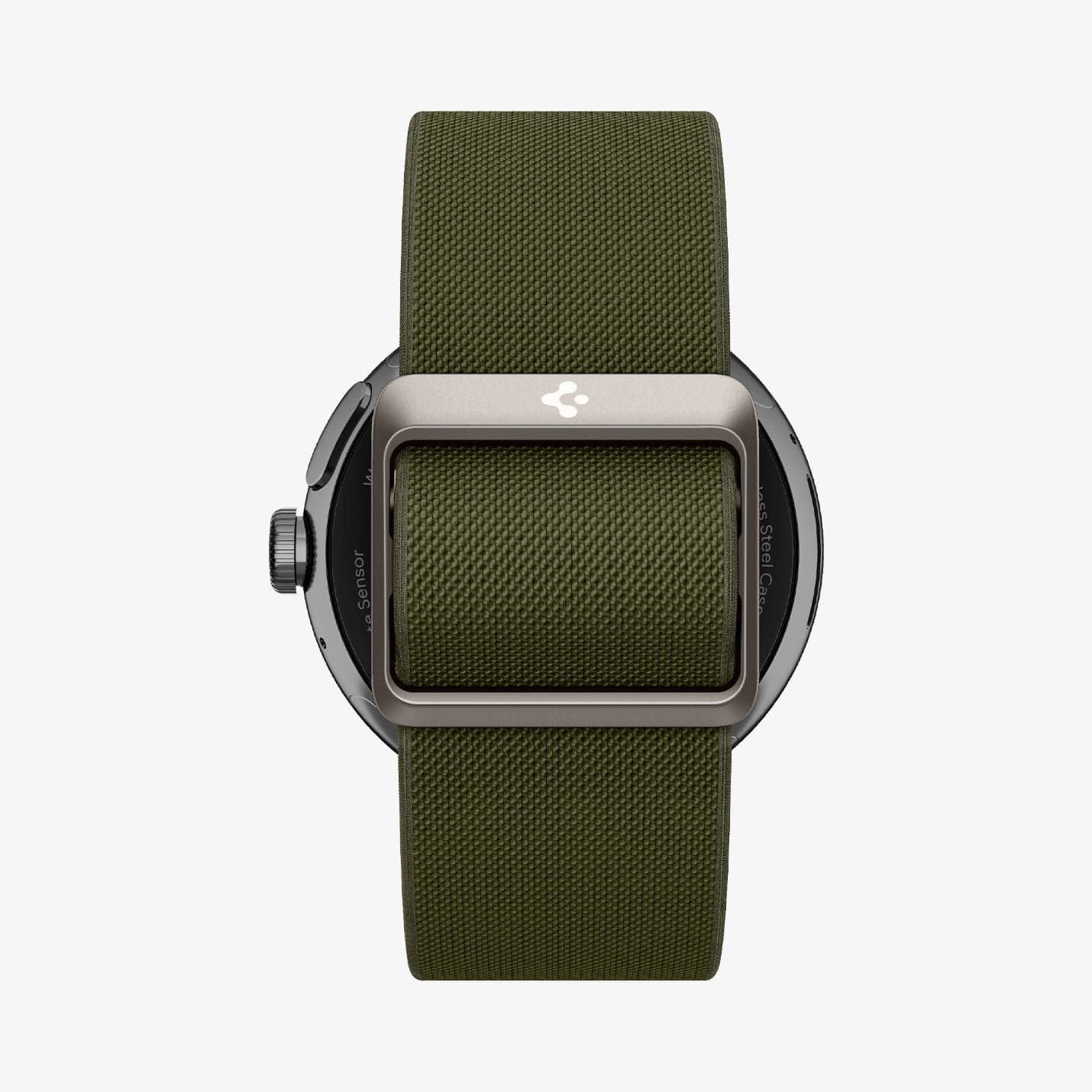 AMP07608 - Pixel Watch Lite Fit in Khaki showing the bottom
