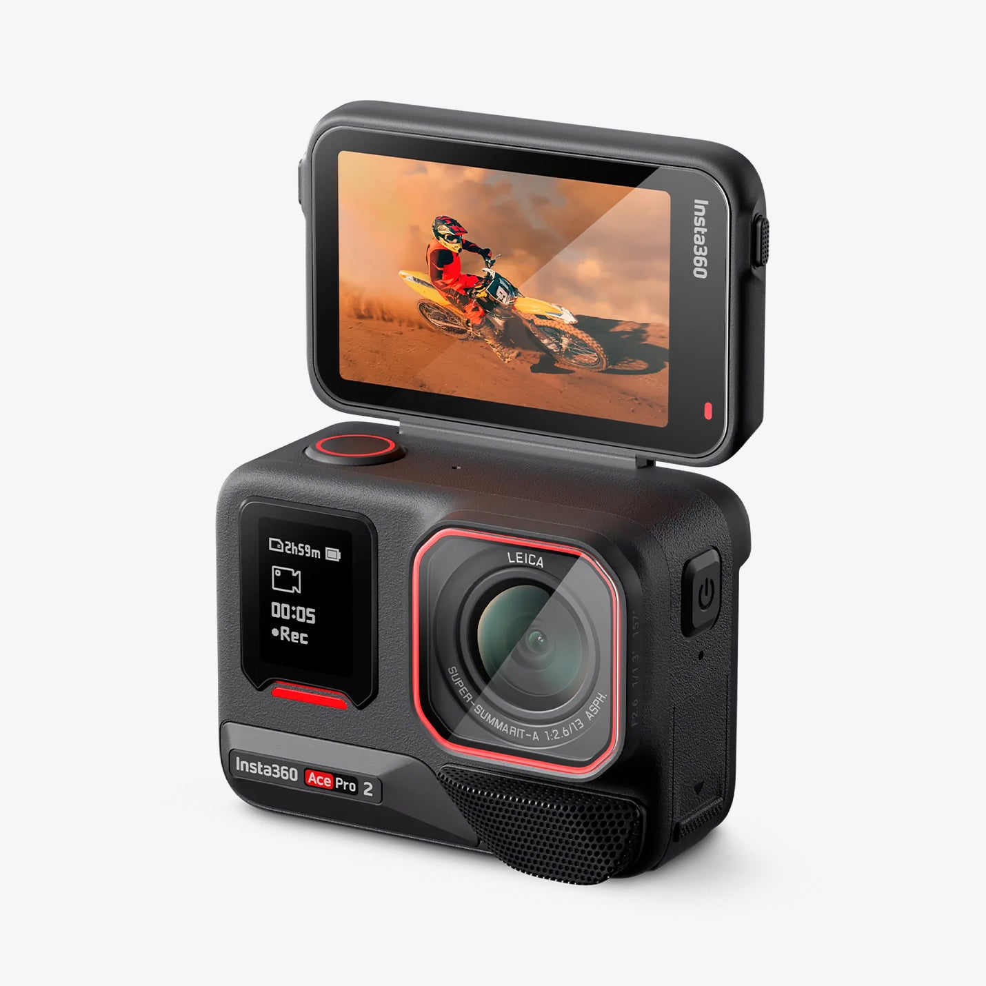 AGL09769 - Ace Pro 2 Glas.tR SLIM showing front and display