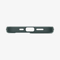 ACS04562 - iPhone 13 Case Ultra Hybrid in Midnight Green showing the bottom