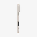 ACS08138 - iPhone 16 Pro Case Ultra Hybrid (MagFit) in Frost Natural Titanium showing the side