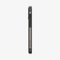 ACS08215 - iPhone 16 Case Tough Armor AI (MagFit) in Gunmetal showing the side with volume buttons