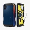 ACS08217 - iPhone 16 Case Tough Armor AI (MagFit) in Navy Blue