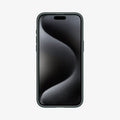 ACS06710 - iPhone 15 Pro Case Ultra Hybrid in frost green showing the front
