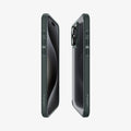 ACS06710 - iPhone 15 Pro Case Ultra Hybrid in Frost green showing the back, side, and front