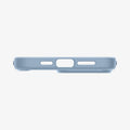 ACS06572 - iPhone 15 Pro Max Case Ultra Hybrid in sierra blue showing the bottom