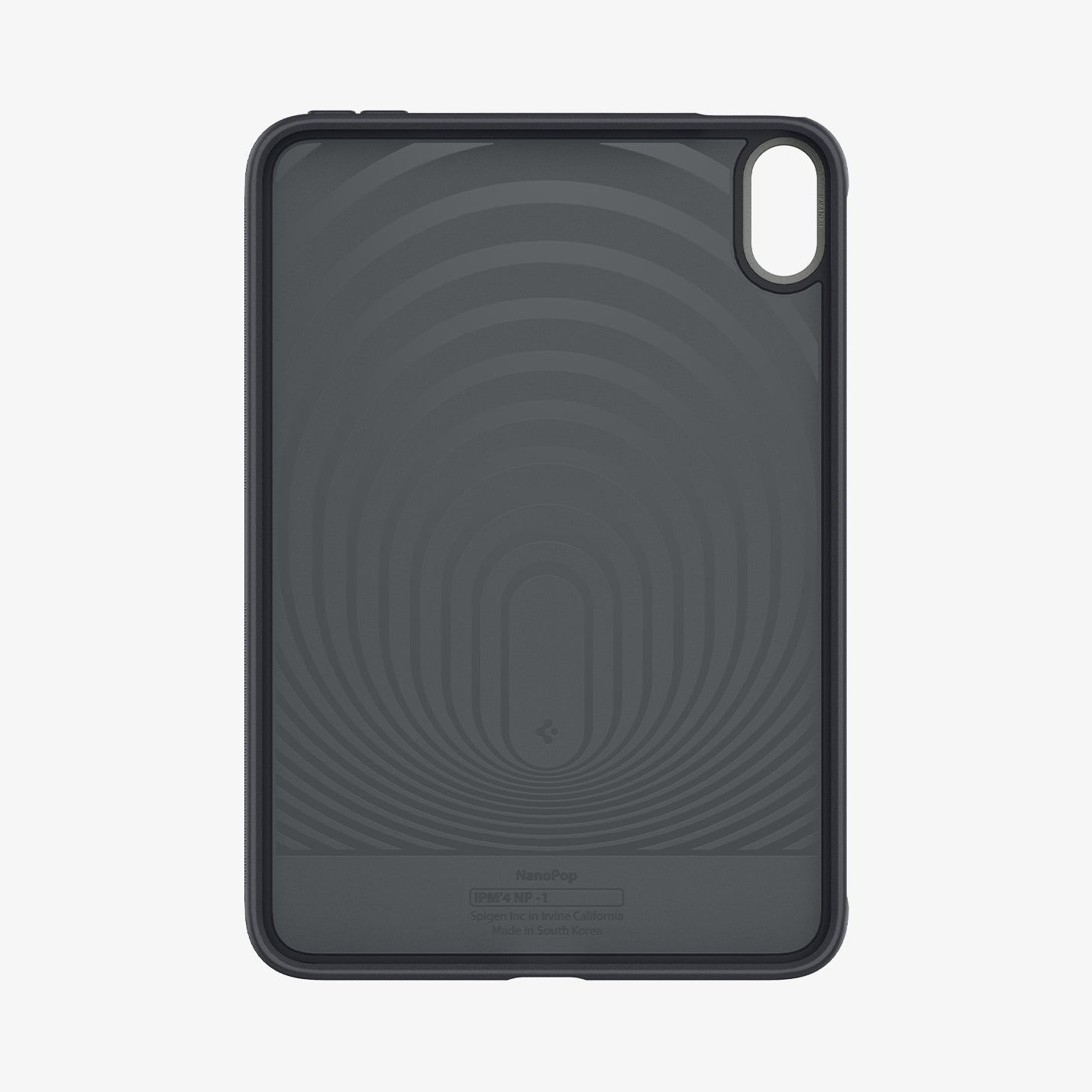 ACS09230 - iPad Mini 7 Case Nano Pop in Black Sesame showing the inner