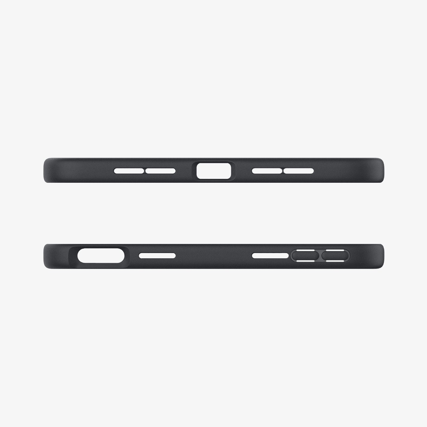 ACS09230 - iPad Mini 7 Case Nano Pop in Black Sesame showing the top and bottom