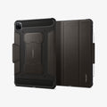 ACS01025 - iPad Pro 11-inch (2022) Rugged Armor Pro in Gunmetal showing the back and front with s-pen attached