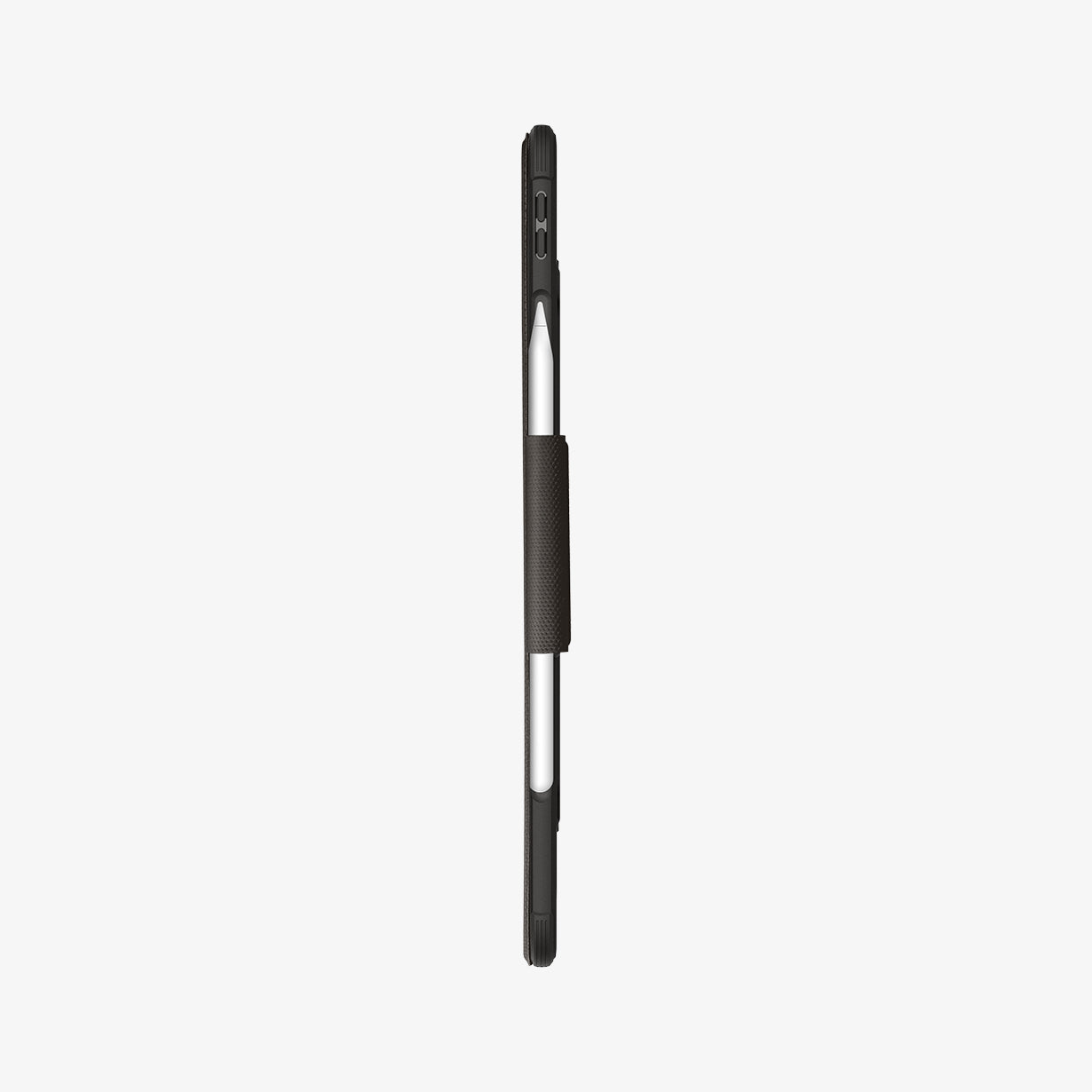 ACS01025 - iPad Pro 11-inch (2022) Rugged Armor Pro in Gunmetal showing the side with s-pen
