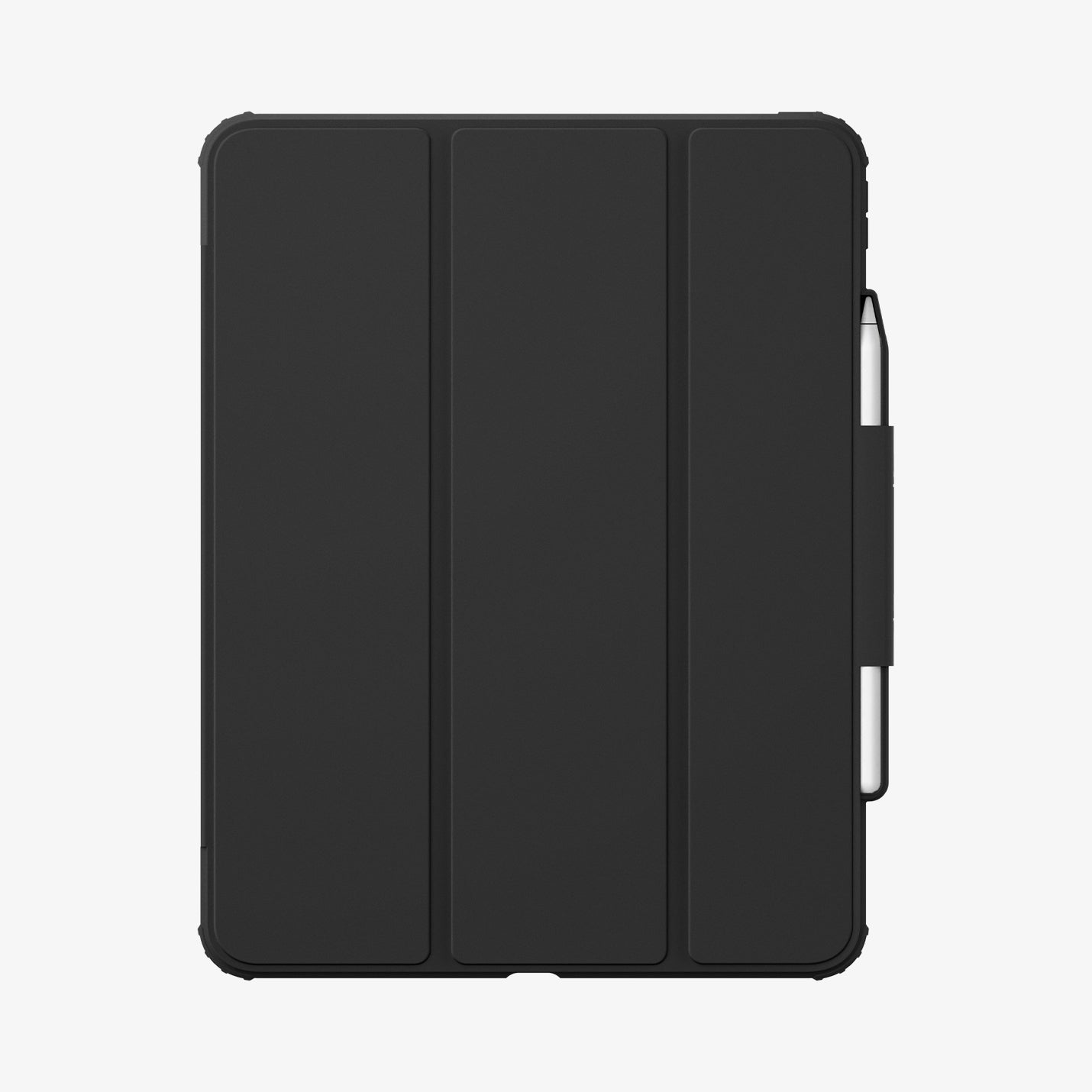 ACS07766 - iPad Pro 12.9-inch Case Air Skin Pro in Gray showing the front with s-pen attached