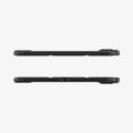 ACS07006 - iPad Pro 12.9-inch Case Ultra Hybrid Pro in Black showing the top and bottom
