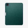 ACS07763 - iPad Pro 13-inch (2024) Case Urban Fit in Midnight Green showing the back