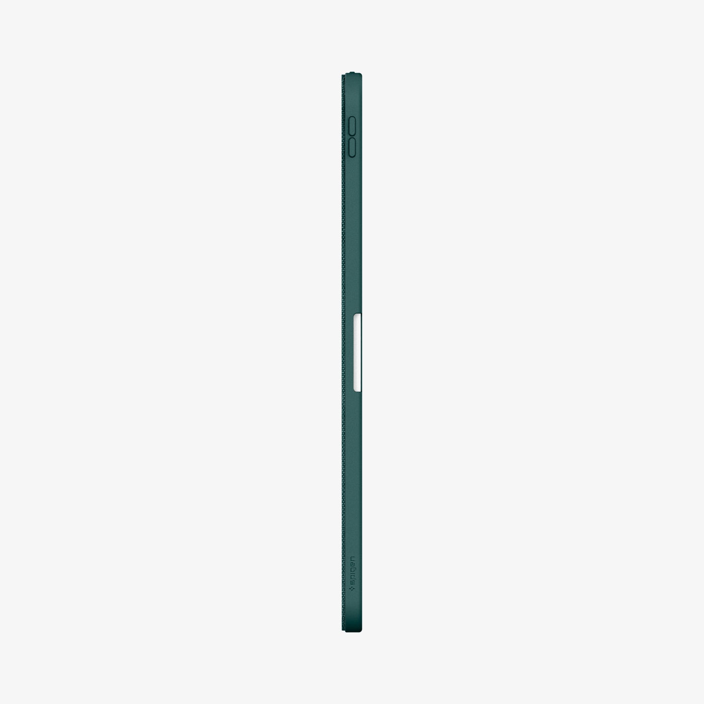 ACS07763 - iPad Pro 13-inch (2024) Case Urban Fit in Midnight Green showing the side
