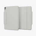 ACS08491 - iPad Air 13-inch (2024) Case Air Skin Pro OneTap in Gray showing the front and back partial sides