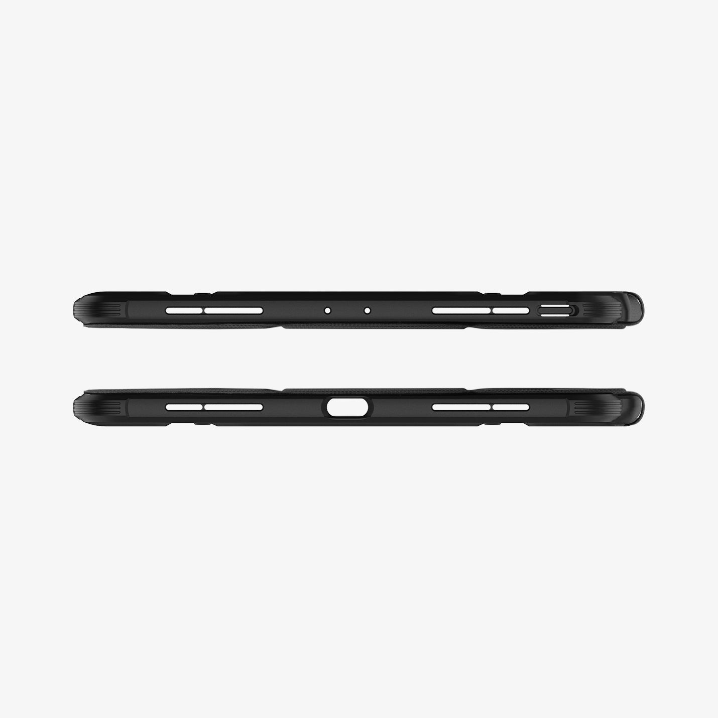 ACS01024 - iPad Pro 11-inch Case Rugged Armor Pro in Black showing the top and bottom