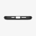 ACS04911 - iPhone 14 Plus Case Slim Armor CS in black showing the bottom with precise cutouts