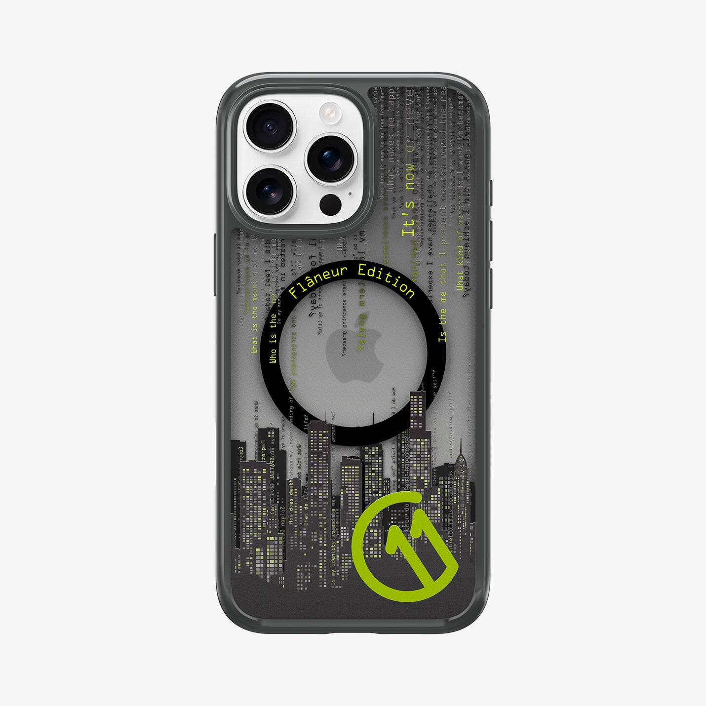 ACS09377 - iPhone 16 Pro Max Case c11 Series Flâneur Edition (MagFit) showing the back