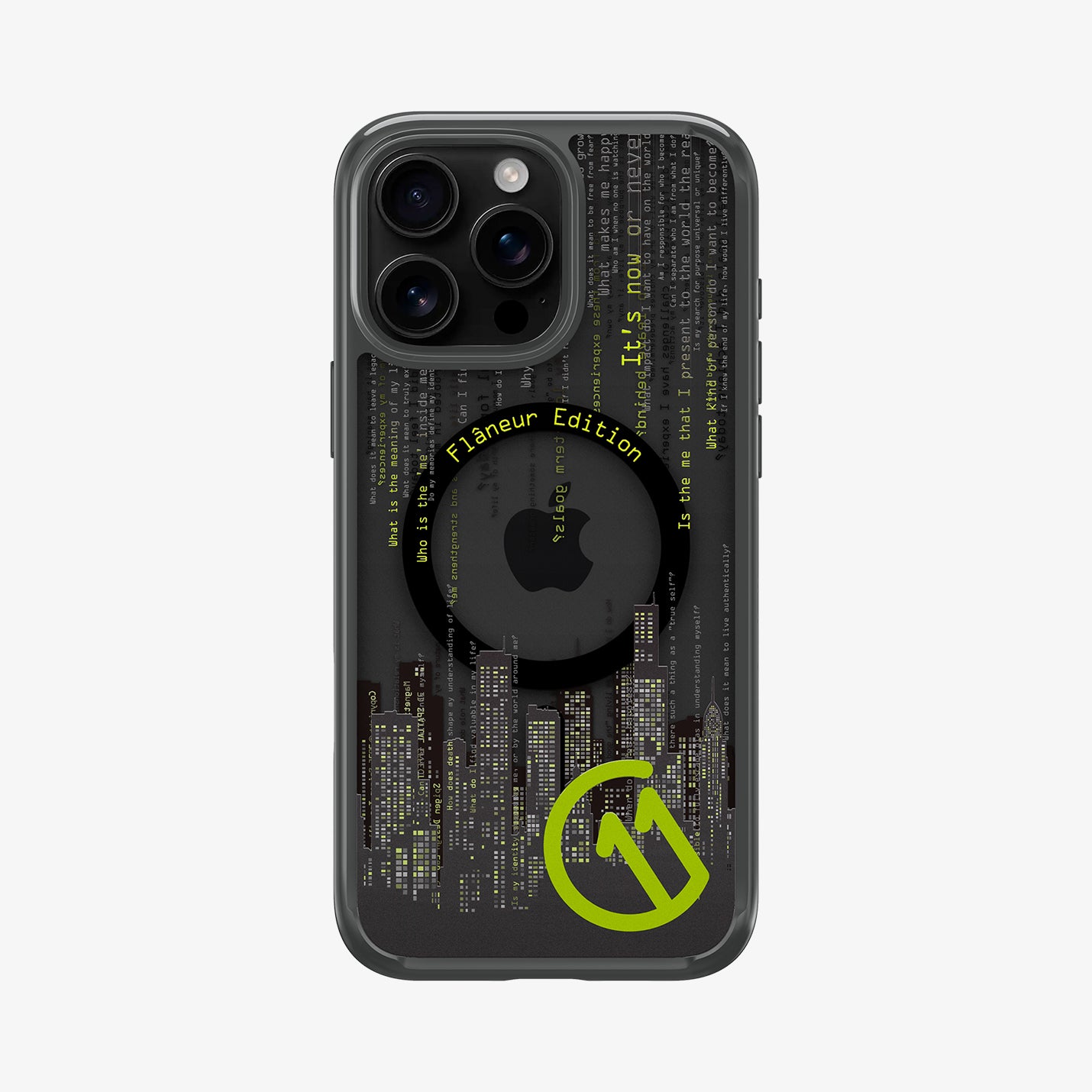 ACS09377 - iPhone 16 Pro Max Case c11 Series Flâneur Edition (MagFit) showing the back