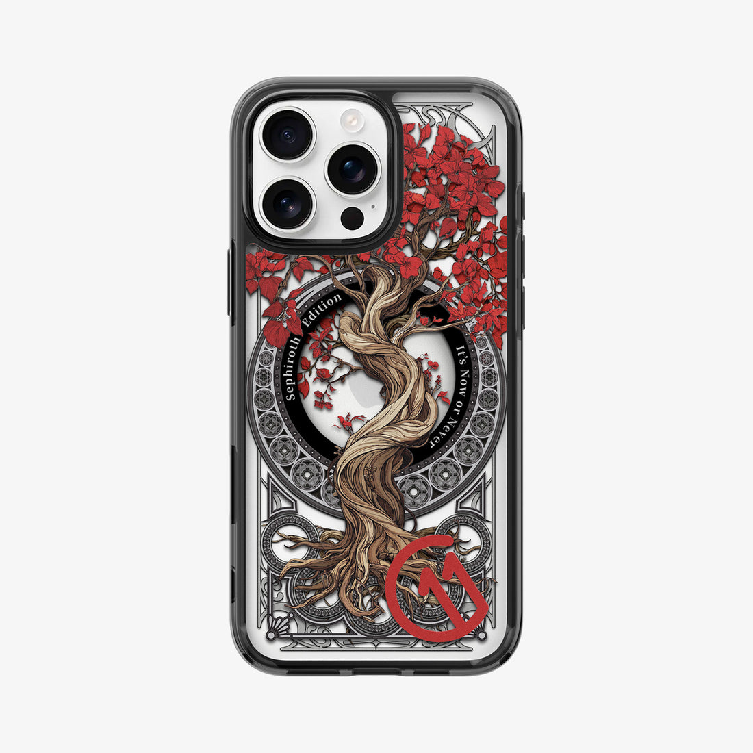 ACS09757 - iPhone 16 Pro Max Case c11 Series Sephiroth Edition (MagFit) showing the back