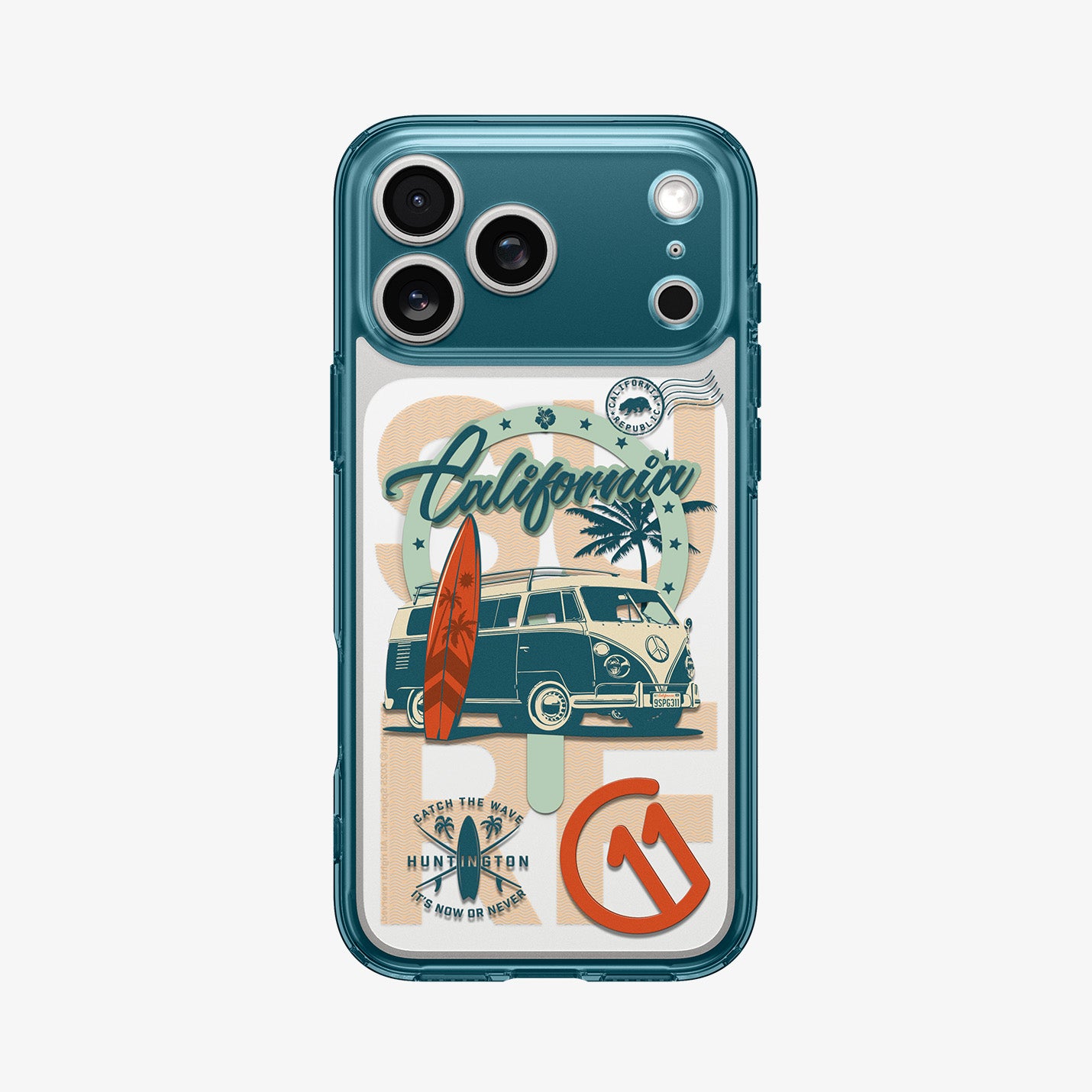ACS10170 - iPhone 17 Pro Series Case c11 Series Huntington Edition (MagFit) showing the back