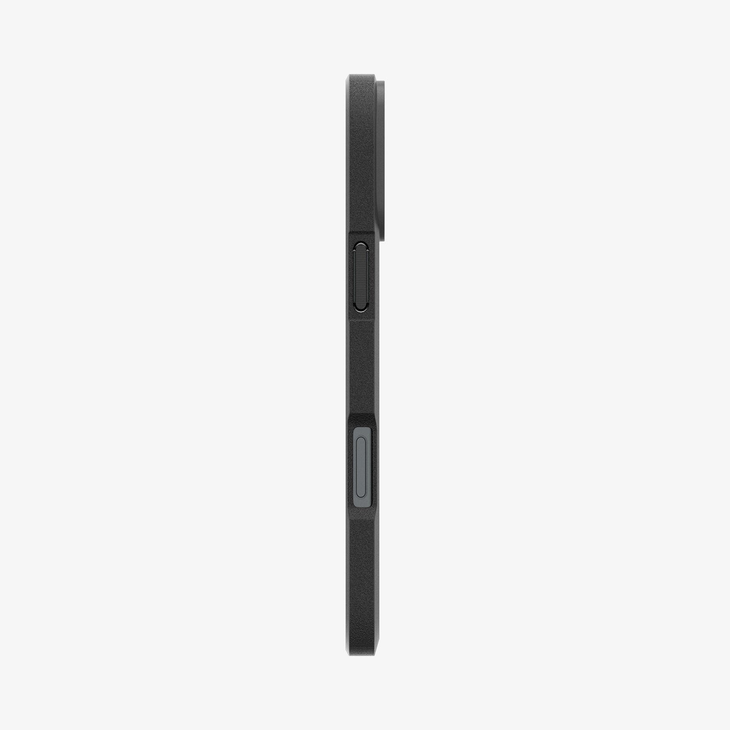 ACS08090 - iPhone 16 Plus Case Core Armor in Matte Black showing the side