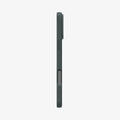 ACS08119 - iPhone 16 Pro Case Liquid Air in Abyss Green showing the side