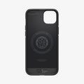 ACS06455 - iPhone 15 Plus Case Core Armor (MagFit) in Matte Black showing the inner case