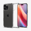 ACS08121 - iPhone 16 Pro Case Ultra Hybrid in Crystal Clear showing the back, partial sides, inner side and front