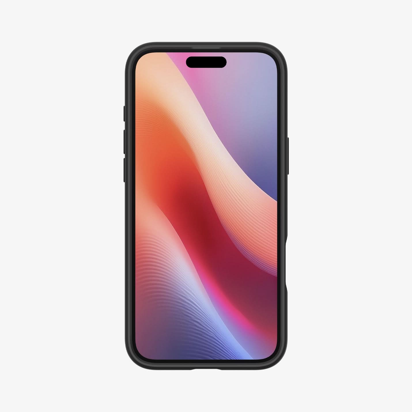 ACS08071 - iPhone 16 Plus Case Ultra Hybrid in Frost Black showing the front