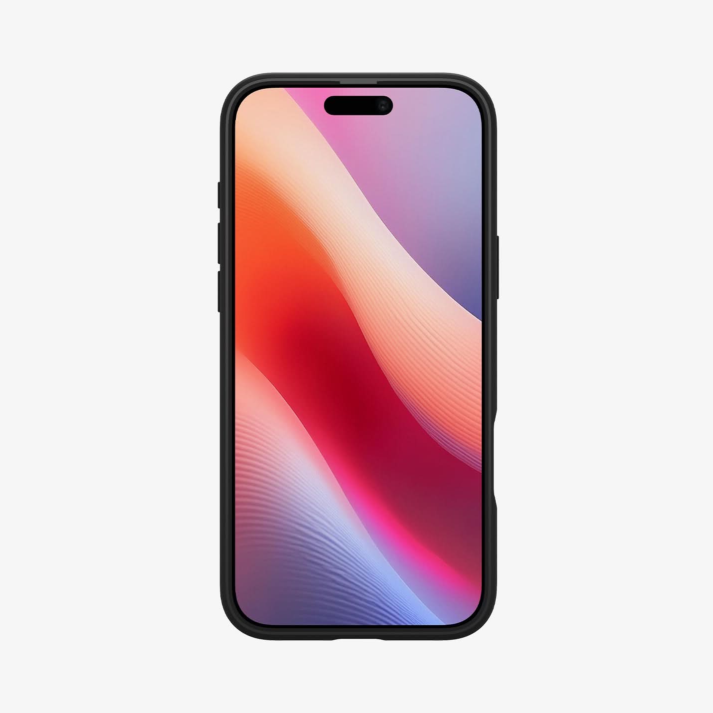 ACS08124 - iPhone 16 Pro Case Ultra Hybrid in Frost Black showing the front