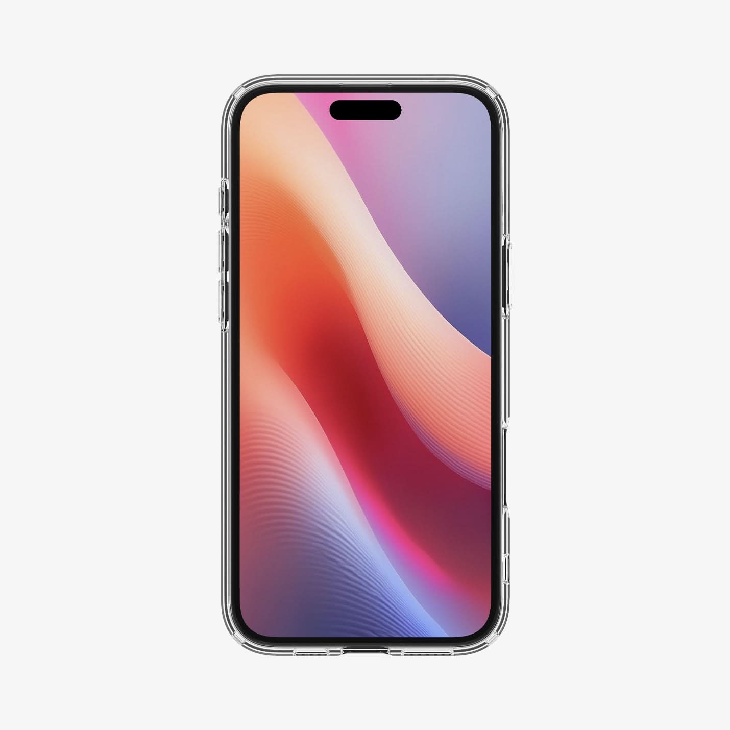 ACS08070 - iPhone 16 Plus Case Ultra Hybrid in Frost Clear showing the front