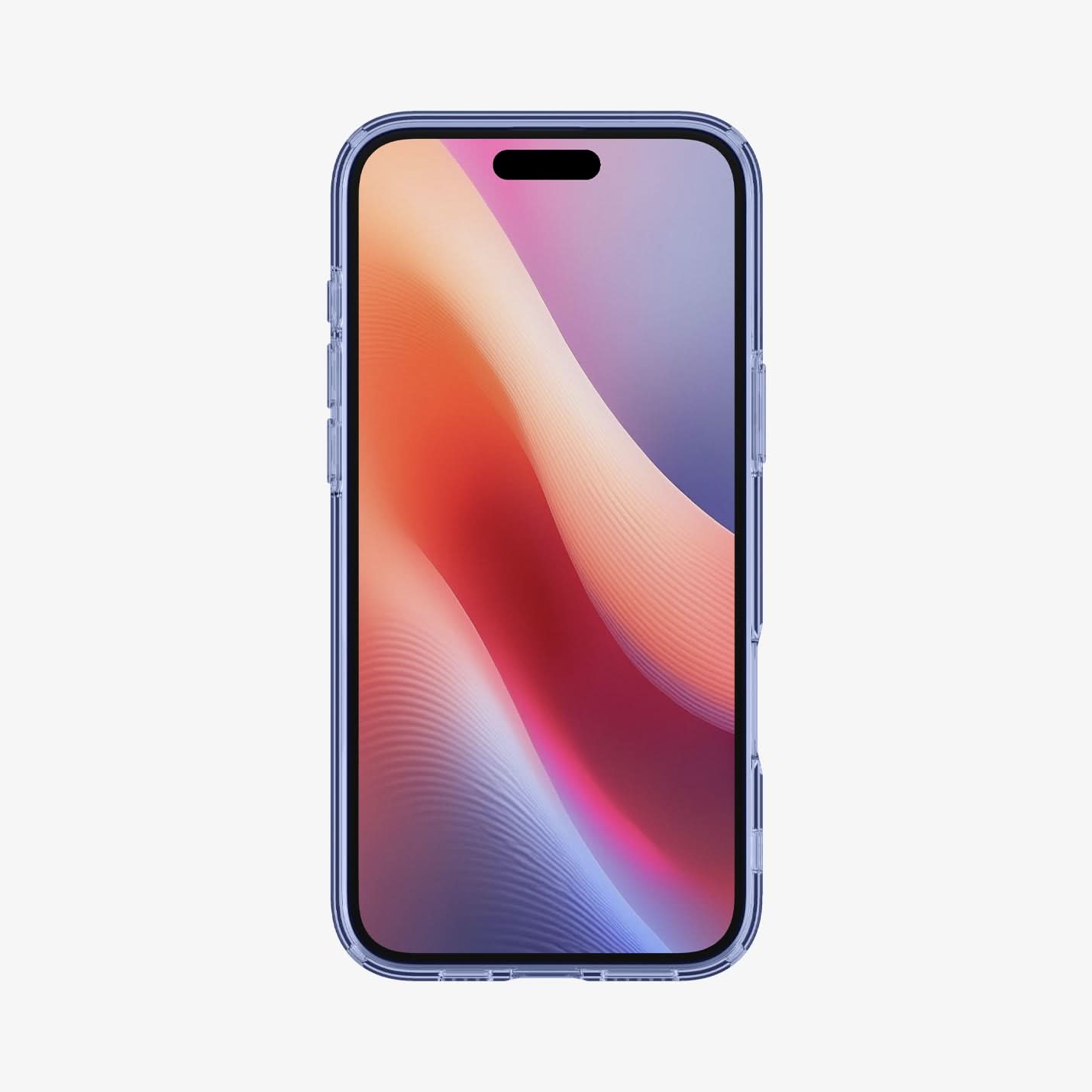 ACS08074 - iPhone 16 Plus Case Ultra Hybrid in Sky Crystal showing the front