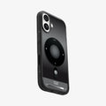 ACS10092 - iPhone 17 Ultra Hybrid Classic (MagFit) in Classic Black showing the side, back and top