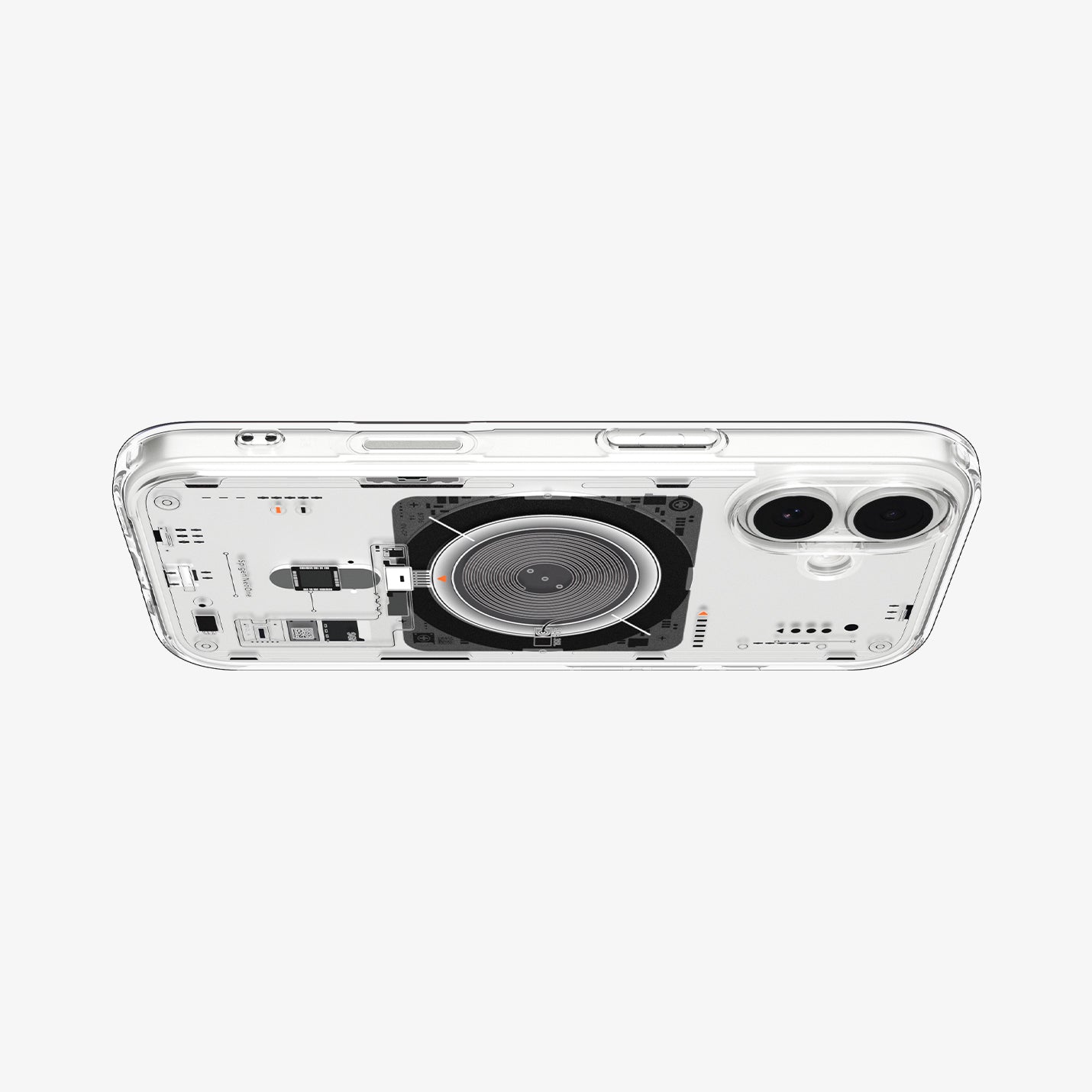 ACS10090 - iPhone 17 Ultra Hybrid Neo One (MagFit) showing layer and magfit magnet above the case