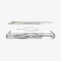ACS10088 - iPhone 17 Ultra Hybrid Zero One (MagFit) in Zero One Natural Titanium showing the multiple layers of case